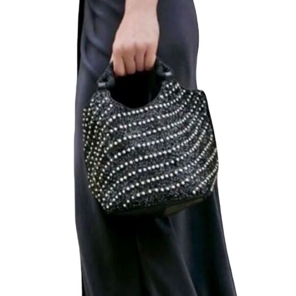 STAUD | Cote Beaded Tote - Cosmic Wave - Picture 4 of 8